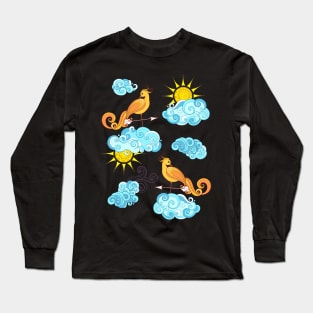 Fairytale Weather Forecast Print Long Sleeve T-Shirt